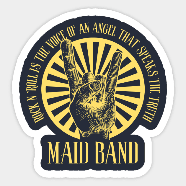 Maid Band Sticker by aliencok